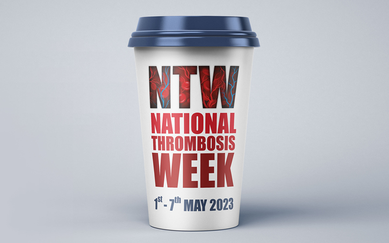 National Thrombosis Week 2023 - Coffee Cup Artwork Style 4 - Thrombosis UK